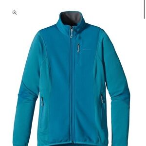 Patagonia Piton Hybrid Jacket Curacao Blue Women's Large